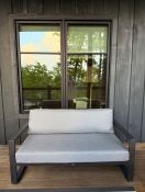 Custom Cushions for Aluminum Loveseat