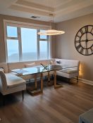 Banquette Cushions with Matching Pillows